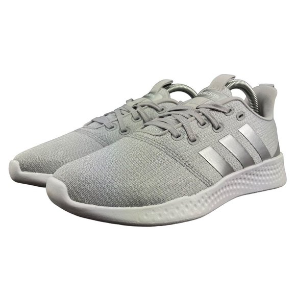Adidas Women's Puremotion Silver Metallic White Running Shoes FW8667 Size 8.5 - Picture 6 of 11